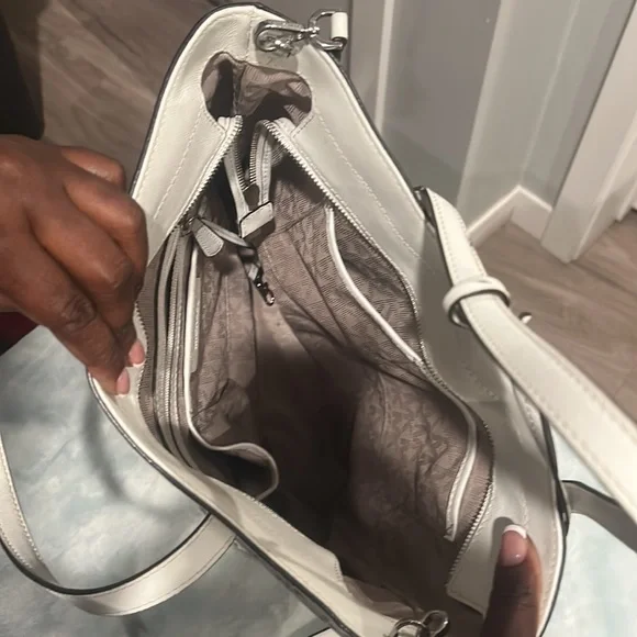 MK shoe and purse set pure white size 9 - Picture 8 of 11